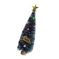 thumbnail image 4 of Mini Árbol de Navidad Perfecl Decoración Navideña Centro de Mesa Azul Verde 19cm, 4 of 8