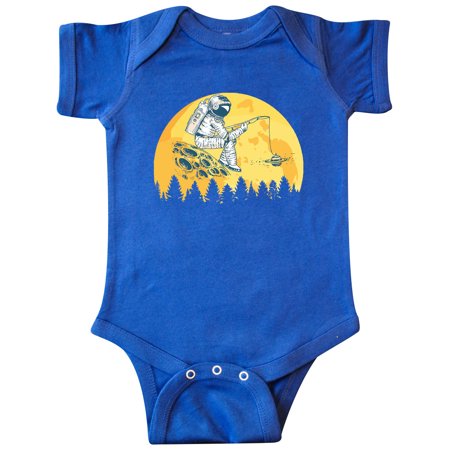 

Inktastic Astronaut Fishing on Moon Gift Baby Boy or Baby Girl Bodysuit