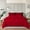 Blood Red, variant on Cloud Fino 100% Cotton Comforter, All Season Quilted, 600 Thread Count,Luxury Box Stitched Comforter Set, Cooling Soft Bedding Set !!(Burgundy,King/California King)