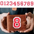 thumbnail image 4 of 2 Sets of Self Adhesive Numbers Sticker T-Shirt Numbers Stickers Football Sports Shirt Numbers Stickers, 4 of 9