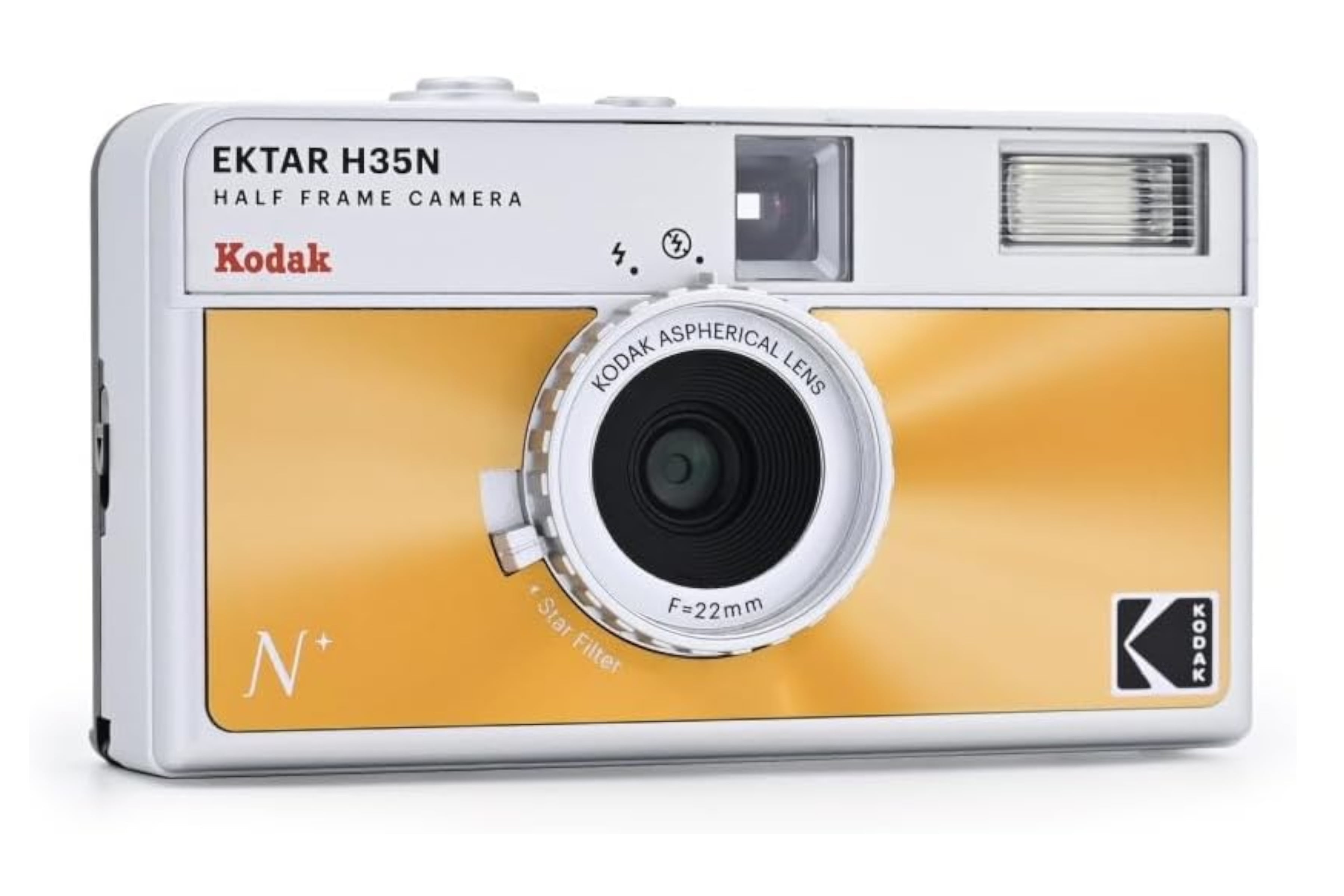 KODAK EKTAR H35N Half Frame Retro Film Camera (Glazed Pink) Plus a
