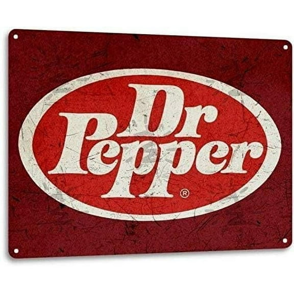 Dr Soda Pop Store Advertising Pepper Vintage Look Retro Wall Decor Bar Metal Tin Sign 8x12in