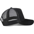 thumbnail image 3 of Suede Mesh Back Baseball Cap for Men Women Trendy 6-Panel Baseball Hats Sports Hat Sun Hat for Outdoor, 3 of 7