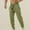 Green Athletic Pants for Men, variant on HOOMEUMY Men's Sweatpants with Pockets Drawstring Bound Feet Basic Casual Joggers Tapered Fleece Gym Workout Pants Beige L