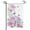 design-2, variant on Hummingbird with Lavender and Blooming Flowers Garden Flags 12×18 Inch Double Sided Decorative Yard Banner Seasonal Flag for Outdoor Outside Decor