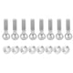 thumbnail image 3 of Tornillo de cabeza esférica de Metal 02152 con tuercas hexagonales para coche RC 1/10 94122 94166 94155 94188, 3 of 7