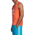 thumbnail image 3 of Adidas Originals Men's Trefoil Tank Top ED4910 Orange/White, 3 of 3