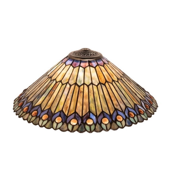 Meyda Tiffany 26314 Tiffany Jeweled 7" Tall Lamp Shade
