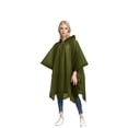 thumbnail image 6 of Sentmoon Adult Rain Poncho Lightweight Waterproof Packable Rain Jacket Outdoor Hooded Windbreaker Raincoat, 6 of 9
