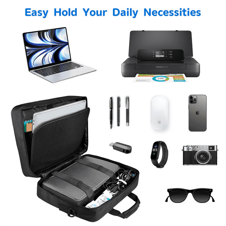 Laptop and portable printer bag hotsell