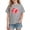 #0066-Gray, variant on Favoffer Toddler Girls Short Sleeve Tee Spring Summer Cute Heart Print Soft Cotton Crew Neck Casual Top Breathable Basic Shirt Fashion Daily Home Outdoor Vacation Sizes 12M-5T
