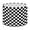 Color 5, variant on Drum Lamp Shade Check board Black White checkered flag for flat Lampshade for Table Lamps Floor Lamps Pendant Light 13"x13"x10" Replacement Linen Large Lamp Shade Easy Assembly