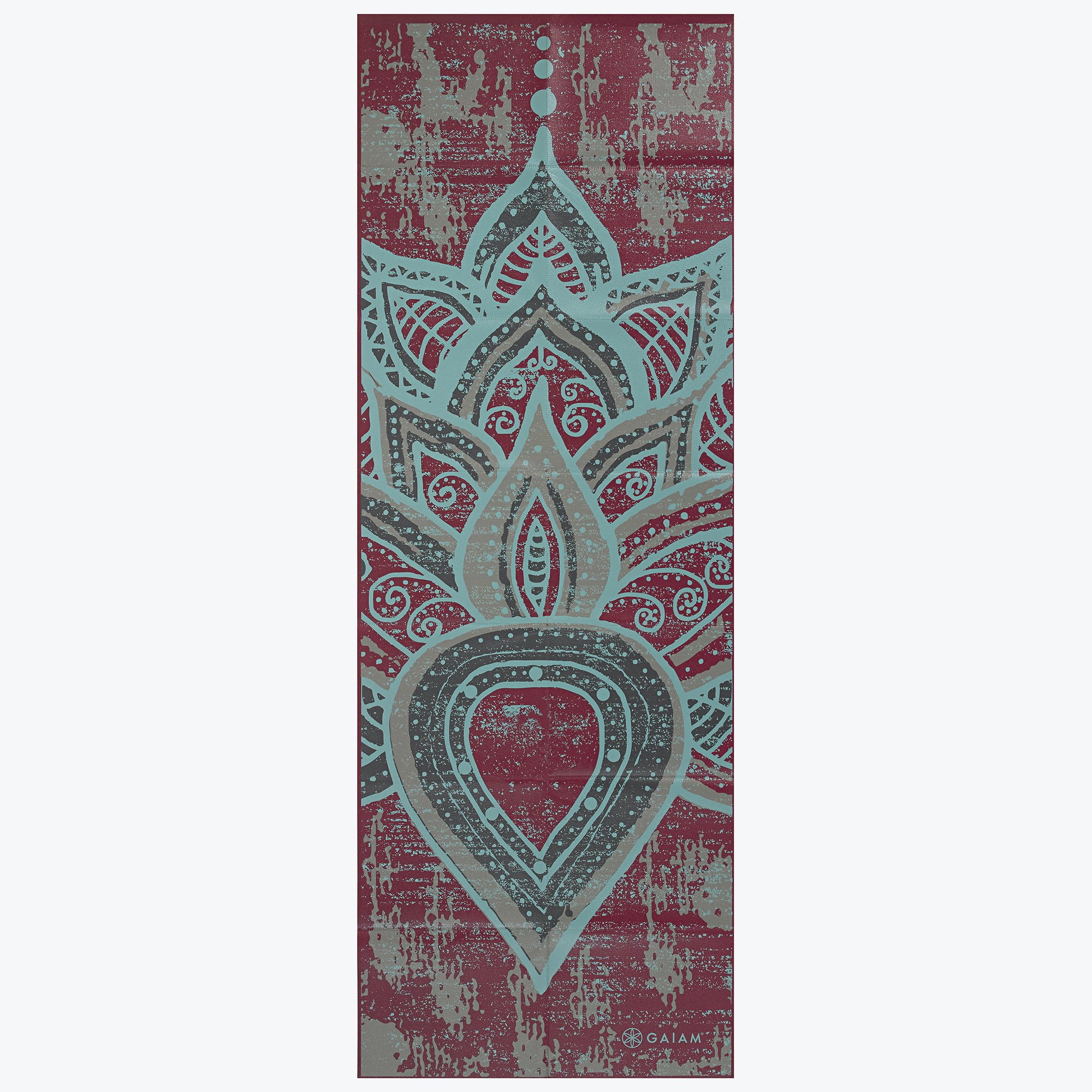 Gaiam Foldable Yoga Mat Be Free 2mm Walmart Com