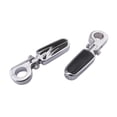 thumbnail image 1 of Juego de almohadillas negras para estribos de motocicleta, tablas de s, mesas traseras, soportes para reposapiés, soportes aptos para 75 Baoblaze Almohadilla de foote de la motocicleta, 1 of 6
