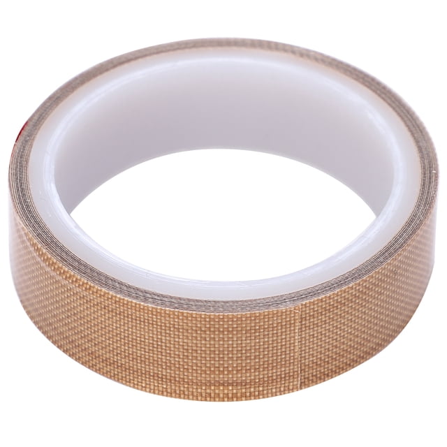 Khall Ruban Résistant à la Chaleur Matériau PTFE Adhésif Isolation Thermique Rouleau de Ruban d'Étanchéité pour Scelleuse, Ruban Adhésif PTFE, Ruban pour Raccord de Plomberie