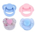 thumbnail image 2 of 4PC Magnetic Doll Pacifier Set with Internal Magnets, Replacement Dummy Pacifiers for Magnetic Dolls, Compatible with Dolls Having Magnetic Mouth Accessories, 2 of 6