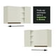 thumbnail image 5 of Alacena Gabinete Superior de Esquina Cocina Madesa Reims BB 66 cm x 90 cm x 52 cm Blanco, 5 of 5