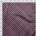 thumbnail image 3 of oneOone Cotton Silk Fabric Check & Geometric Print Fabric BTY 42 Inch Wide, 3 of 4