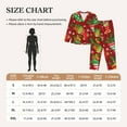 thumbnail image 5 of Uemuo X-mas and New Year Pattern Womens Pajama Sets,PJ Set for Women,Pajamas for Women Logo,Long Sleeve Pajama Set for Women,Soft Long Sleeve Top With Pants-XX-Large, 5 of 9