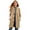 10# Khaki, variant on Girls Trench Coat Single Breasted Long Dress Coat Winter Windbreaker With Side Pockets