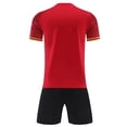 thumbnail image 4 of Iyufng 2 Pieces Sports Outfit, Summer Printed Soccer Jersey and Shorts Set,Boys and Girls, 4 of 5