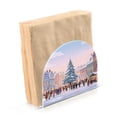 thumbnail image 2 of Napkin Holder Table Napkin Holder Kitchen Napkin Holder Acrylic Napkin Holder Restaurant Napkin Holder Fashionable and Durable Romantic Christmas Street, 2 of 8