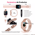 thumbnail image 5 of Reloj Smartwatch Mujer Relojes Inteligentes 1.8' Smart Watch, 5 of 5