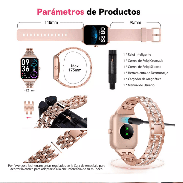 Smart Watches Smart Reloj Mujer Reloj Smartwatch Mujer Relojes