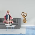 thumbnail image 2 of Adorno acrílico para pareja, de pie, decorativo de mesa con base, ideal para fiestas, hogar, estantería, festivales, dormitorio, escultura para enamor, 2 of 8