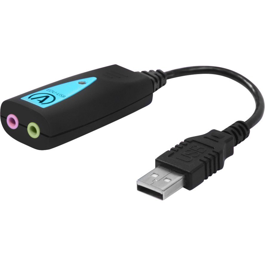 Andrea EDUUSB External USB Headset Adapter