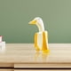 thumbnail image 4 of Estatua de pato banana, fruta decorativa, animales, regalo para el alféizar de la oficina, mueble de TV amarillo pequeño, 4 of 8