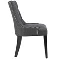 thumbnail image 2 of Ergode Regent Tufted Fabric Dining Side Chair - Gray, 2 of 4