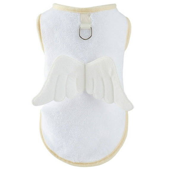 AOOOWER Dog Vest Clothes Outfit with Cartoon Wing Clothes for Boy Girl Dog Spring