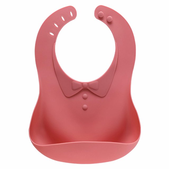 Delantal de silicona para bebés Sunnimix con bolsillo
