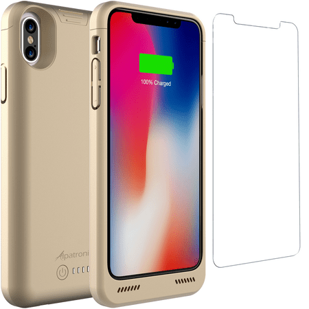 Alpatronix BXX 4200mAh iPhone X / XS Battery Case with Qi Wireless (Best Way To Charge Iphone Battery)