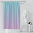 thumbnail image 3 of KYAIGUO 71x71inch Simple Gradient Shower Curtain Home Decoration Waterproof Bathroom Supplies, 3 of 5