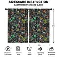 thumbnail image 2 of Blackout Kids Curtains,Monster Cartoon Trucks Cars Pattern Childrens Insulated Curtains Set Of 2,Bedroom Essentials,Toddler Room Decor 52"x84"(132x213cm), 2 of 4