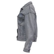 Acne Studios Button-Down Jacket in Bluer Cotton Denim