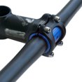 thumbnail image 3 of Eigraketly 2 uds manillar de bicicleta Shim Stem reductor aleación de aluminio espaciador negro Ciclismo Violeta, 3 of 6