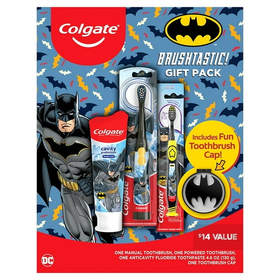 Colgate Kids Oral Care Batman Gift Set for Children