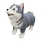 thumbnail image 4 of Bonita estatua de perro, modelo animal, figura de resina, divertida figura coleccionable pequeña de husky siberiano, cachorro de pie, decoración para, 4 of 8