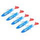 thumbnail image 3 of 5 unids/bolsa cuerpo azul cola roja PVC cebo suave agua salada Weever cebo accesorio de pesca, 3 of 5