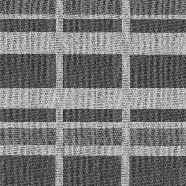 Ahgly Tapis de Zone Noir Transitionnel Carré pour Intérieur Lavable à la Machine Company, 5 Pieds Carré