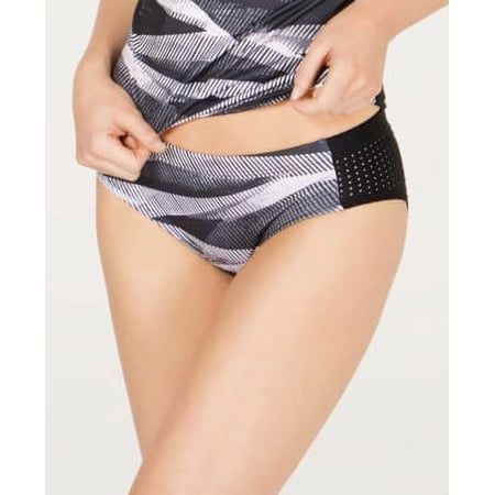 Nike BLACK Line up Printed Hipster Bikini Swim Bottom  US X-Large