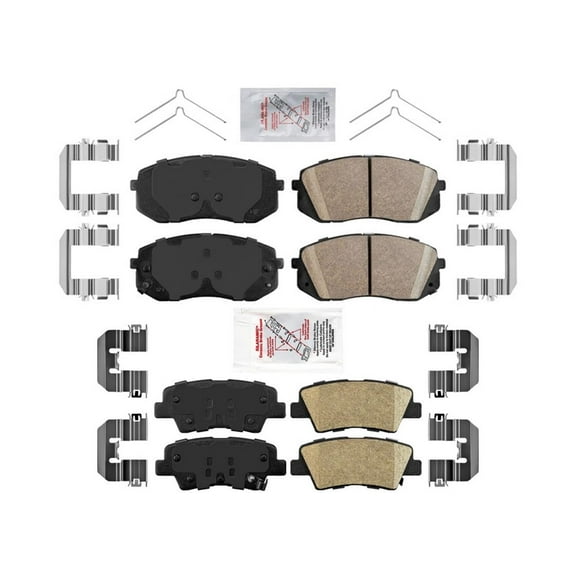 AmeriPro Premium Ceramic Disc Brake Pads for Hyundai Kona Electric 2019-2022