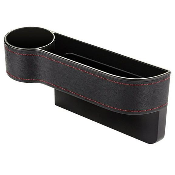 unbranded Car Men Seat Gaps Filler Seat Storage Storage Box Miss 27X14X6CM Black