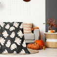 thumbnail image 7 of Xuniizn Halloween Throw Blanket Throw Size Cozy Fleece Blanket - 300GSM Ultra Soft Microfiber Printed Blanket for Halloween Decor, Halloween Gifts for Kids & Adults, 7 of 7