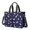 Unicorn and Moon Blue Pattern, variant on Unicorn and Rainbow Blue Pattern Canvas Messenger Tote Bag, Nurse Handbag with Multi Pockets & Removable Strap, Large Capacity Gifts for Birthday Christmas Thanksgiving