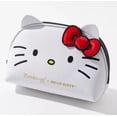 thumbnail image 4 of Bolsa de viaje para maquillaje Hello Kitty Dome de The Crème Shop, color rojo, 4 of 4