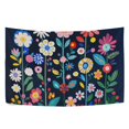 thumbnail image 6 of Yayeee Tapestry Wall Hanging for Bedroom 60" x 40" Living Room Home Wall Art Decor, Bloom Flowers, 6 of 7
